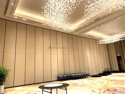 China Aluminum Frame Banquet Partition Walls Operable Wall Panels Lightweight for sale