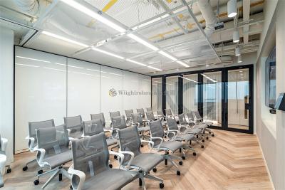 China Anodizado de aluminio y vidrio paredes divisorias temporales de oficina OEM ODM en venta
