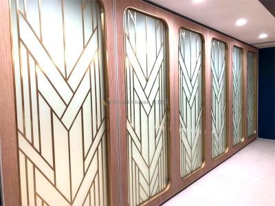 China Instalação fácil Parede divisória decorativa Parede divisória temporária personalizada à venda