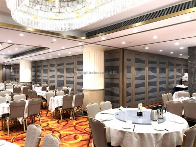 China Customizable Banquet Hall Partition Wall Aluminum Frame Event Panels for sale
