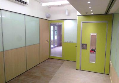 China Modern Aluminum Frame Office Partition Wall Sound Insulation Max 53 for sale