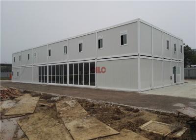 China Sandwich Panel Refugee Container Container House Construction For Labor Camp for sale