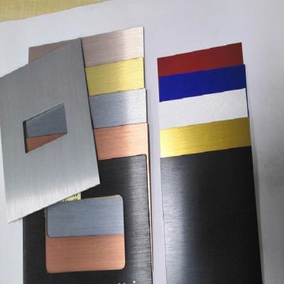 China 1050 1060 Anodized Aluminum Sheet Brushed Reflective Aluminum Plate for sale
