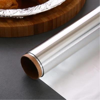 China H14 H24 8011 3003 Food Grade Aluminum Foil Roll Kitchenware Aluminium Metal Foil Paper for sale