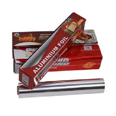 China 8011 Jumbo Disposable Aluminium Foil Coil For Household Barbecue Baking Food Packaging for sale