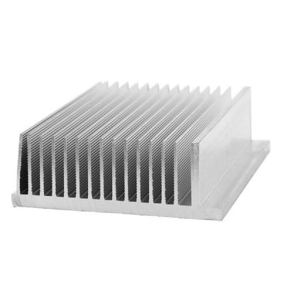 China Anodized Aluminum Heatsink Extrusion Profiles Corrosion Resistant H18 - H22 Hardness for sale