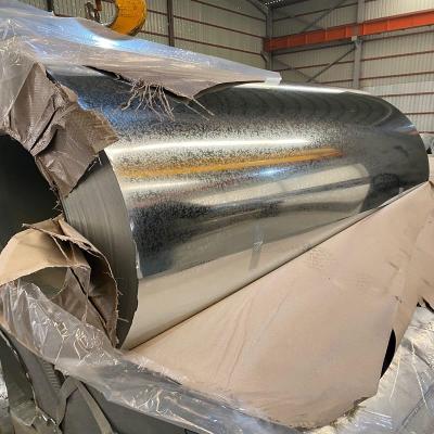 Chine Bobine galvanisée enduite d'une première couche de peinture de tôle d'acier avec la largeur nulle de paillette 600 - 1500mm à vendre