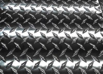 China Slip Resistant 3003 Aluminum Diamond Plate Easy Fabricate For Trailers for sale