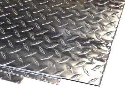China Bobina de aluminio del peso ligero 1100 de aluminio suaves de la placa del diamante con la capa del PVC en venta