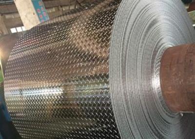 China 3003 H22 Diamond Tread Aluminum Sheet / Bright Finish Aluminum Sheet .025