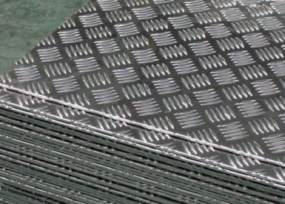 China 6061 6063 7075 Chequered Aluminium Plate 0.8-300mm  Thickness For Boat Deck for sale