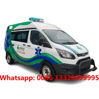 China Emergency Vehicle Petrol Ambulance_Small monitor Transit 120 Ambulance ICU Transit Medical Clinic New Ambulance Sale for sale