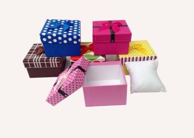 China Elegant Paperboard Gift Boxes Durable , Flat Pack Cardboard Decorative Boxes for sale