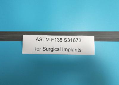 Chine Acier inoxydable chirurgical de la catégorie UNS S31673 d'ASTM F138 à vendre