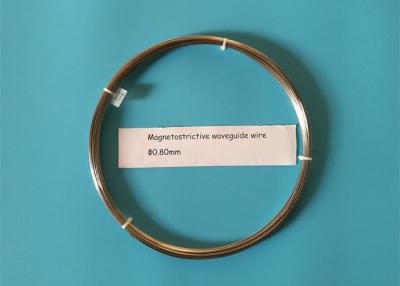 China Magnetostrictive Waveguide Wire Diameter 0.80mm Working Temperature Up To 280°C for sale