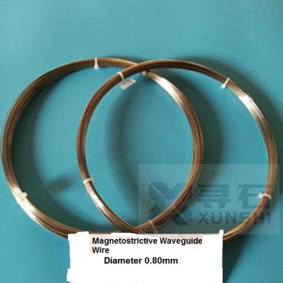 China Straight Magnetostrictive Waveguide Wire For Level Sensor Diamter 0.5mm for sale