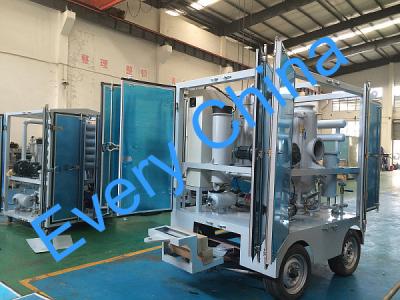 China Small Portable Transformer Oil Filtration Machine in India for sale