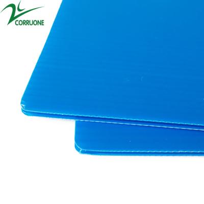 中国 10mmの波形の印板4x8 コロプラスト板PPプラスチック シート 販売のため