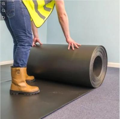 China Black Corflute Sheet 6mm 8mm Correx Floor Protection Roll for sale