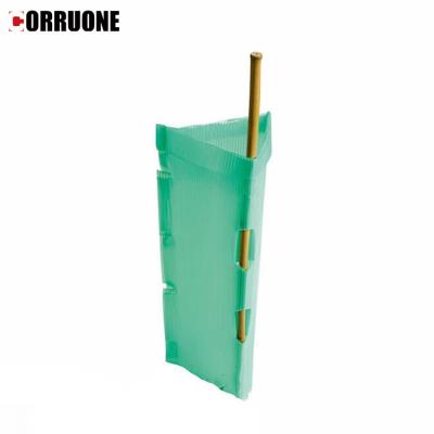 China Flat Corrugated Plastic Tree Wrap Pests Protection for sale