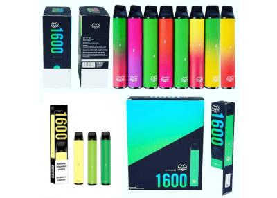 China ABS Plastic Pre Charged Disposable Vape Pen E Cigarettes Pod Device 1600 Hits 6.5ml for sale