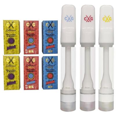 China California Gold Vapes E Cigarette Cartridges Full Ceramic Vape Pens 510 Thread for sale