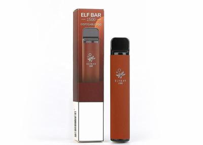 China 40g 1500 Puffs Disposable Vape 850mAh 4.8ml / Prefilled Cartridge Smoke Vape Pen for sale