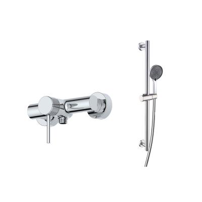 China OEM Chrome Brass Bath Shower Faucets Single Lever for sale