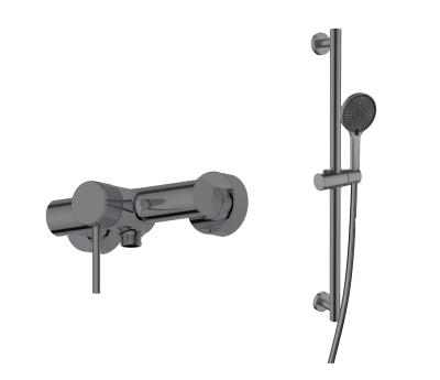 China Wall Mounted Single Lever Bath Mixer Tap With Shower for sale
