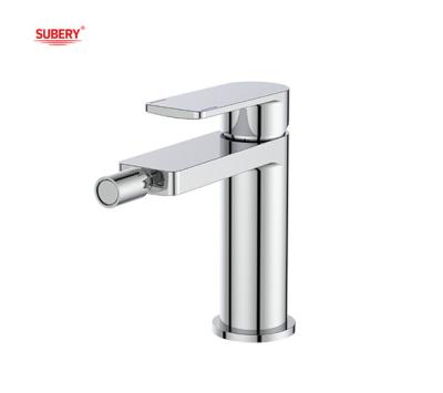 中国 Water Bathroom Chrome Brass Aerator Tap Faucet OEM Single Lever 販売のため