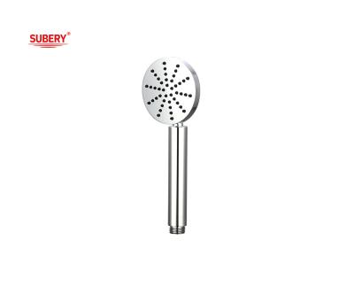 China Brass handshower for shower column bathroom round silicon nozzle OEM for sale