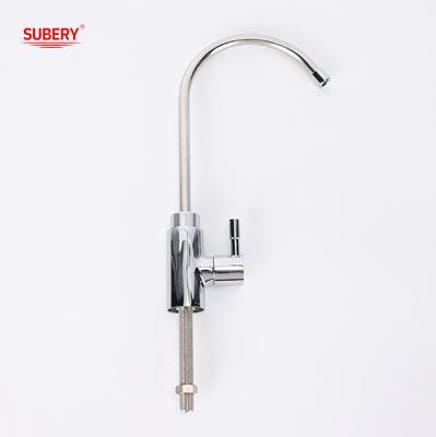 Китай Single Lever Tall Basin Mixer Faucet Bathroom Chrome Brass Long Handle Hot And Cold Water Faucet продается