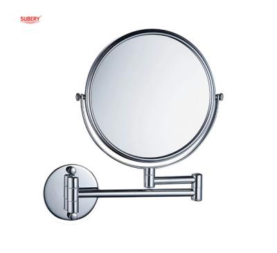 China Modern Classical Round Brass Mirror Bathroom Simple 8