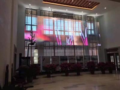 China Multicolor See Through LED Screen Waterproof For Indoor Or Outdoor for sale