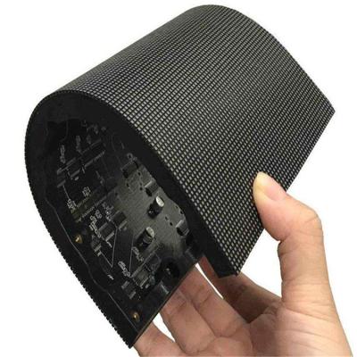 China Indoor Soft Flexible LED Display Screen Practical For Advertising for sale
