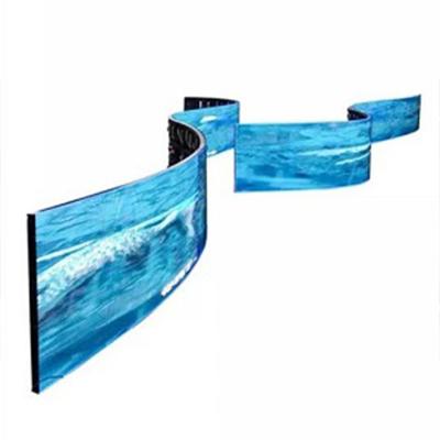 China Pantalla de pantalla LED flexible de uso múltiple 160x320mm Vertical para exteriores en venta