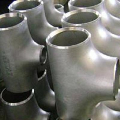 China WP310S WP321 Stainless Steel Butt Weld Fittings Equal Tee ASTM A403 for sale