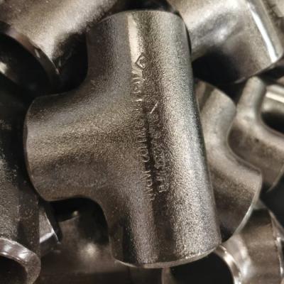 China WPB B16.9 Carbon Steel Equal Tee ASTM A234 SCH80S Pipe Fittings for sale