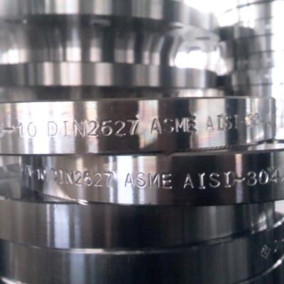 China Weld Neck Stainless Steel Pipe Flanges DIN 2527 PN10 AISI 304/L for sale