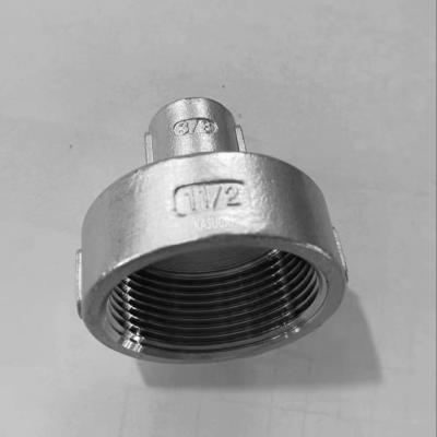 China 304 Stainless Steel Cast Fittings Threaded Reducing Socket ISO 49-1994 CL150 for sale
