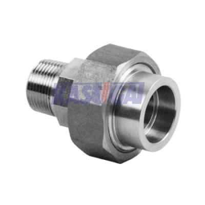 China ASTM A351 Stainless Steel Cast Fittings Union Flat Seat M F Threaded for sale