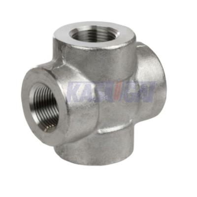 China Forged Threaded Pipe Cross for sale