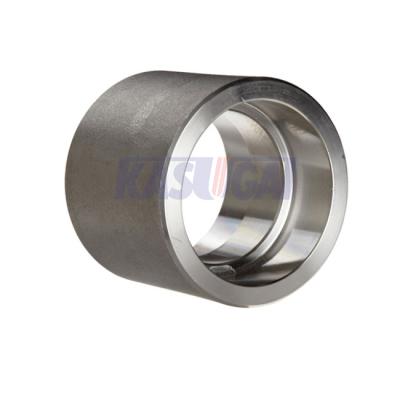 China SW High Pressure SS Fittings , Forged Stainless Steel Socket Weld Coupling for sale