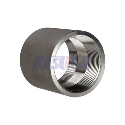 China ASTM A403 Stainless Steel High Pressure Fittings Forged THD Threaded Coupling for sale