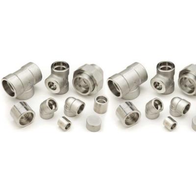 China Seamless High Pressure Socket Weld On Threaded Pipe Fittings ASME B16.11 for sale