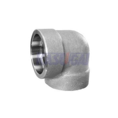 China High Pressure Threaded 90° Elbow ASME B16.11 Stainless Steel Socket Weld Fittings for sale
