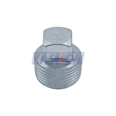China Threaded Square Head Plug , Carton Steel High Pressure ASTM A234 Fittings for sale