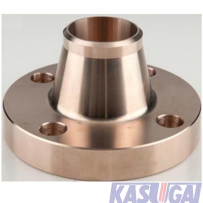 China Weld Neck Copper Nickel Flanges C71500 ANSI Sch10S Industrial Pipe Fittings for sale