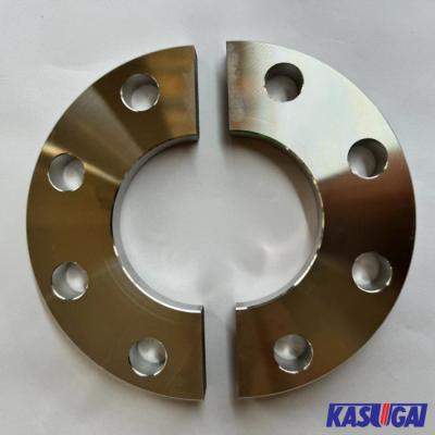China JIS SUS304 PL-LJ 10K 80A Stainless Steel Plate Lap Joint Split Flange for sale