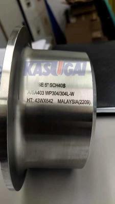 中国 ASTM A403 ステンレス鋼 バット ウェッディング ストブ 末端 ステンレス鋼管 フィッティング 販売のため